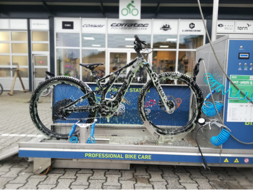 Bike-Wasch-Station